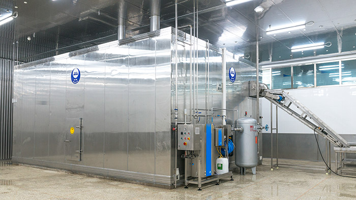 群集式螺旋速冻装置